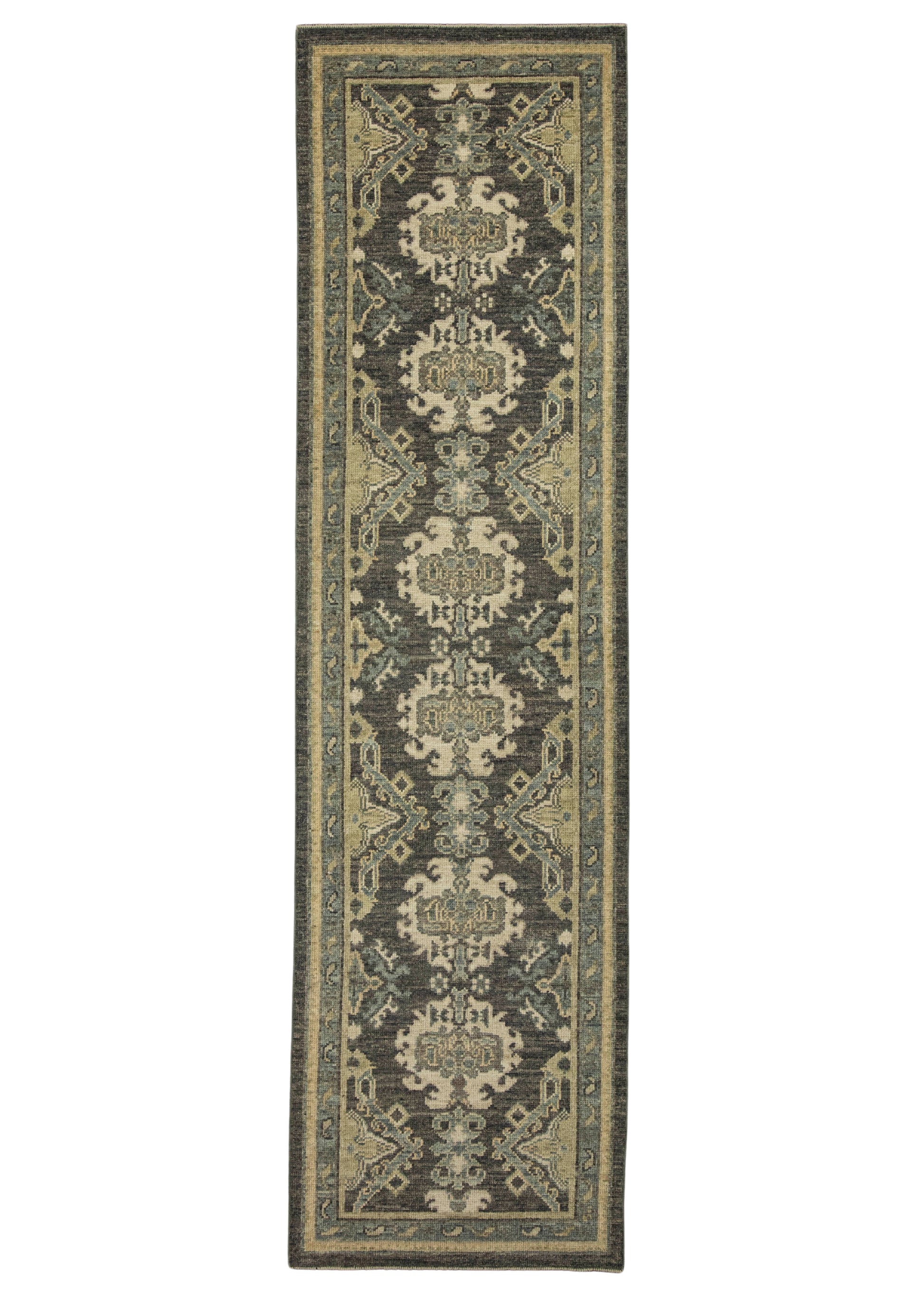 Turkish Oushak Rug 2'11" x 10'7" #20204