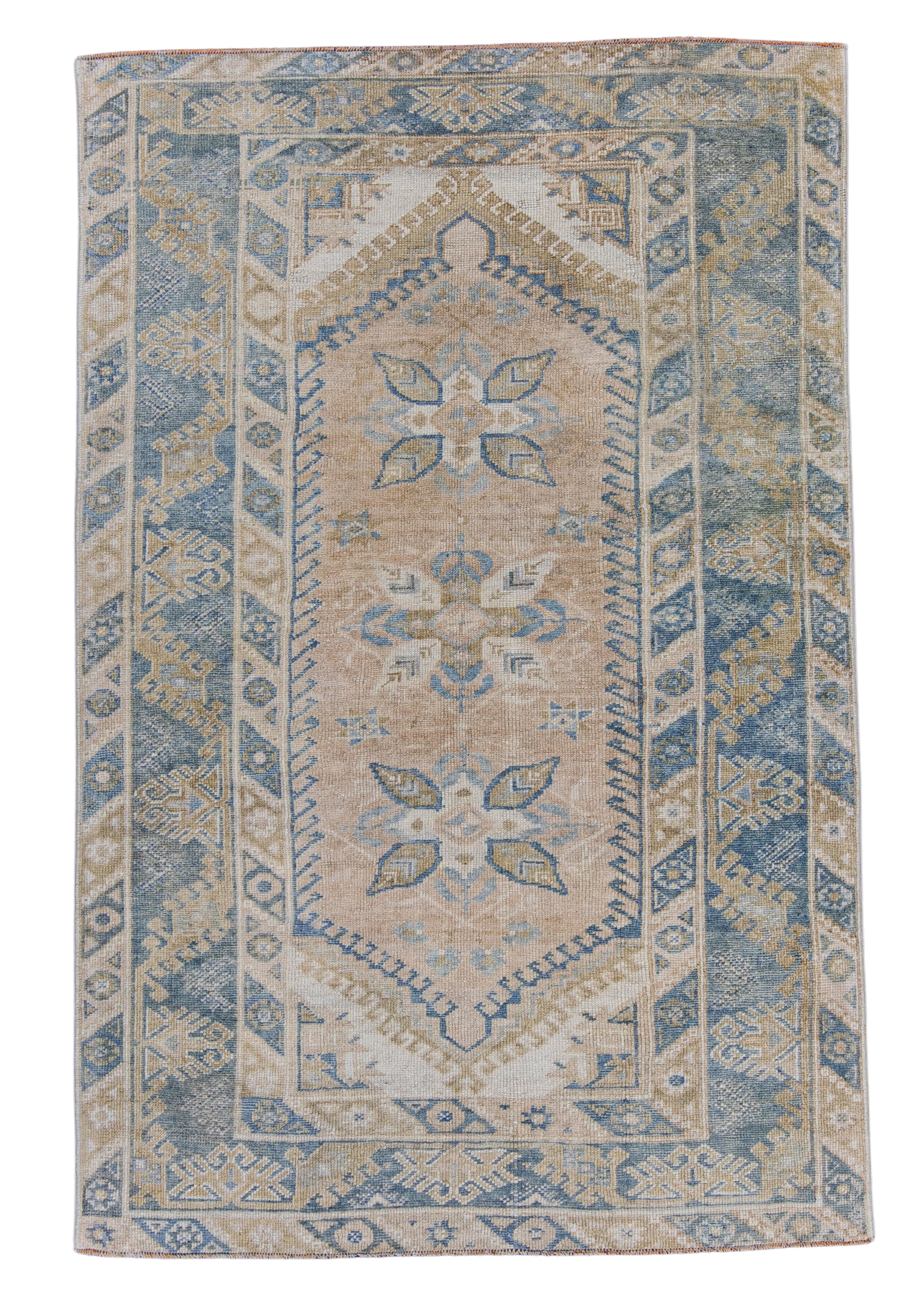 Turkish Vintage Anatolian Rug 4'2" x 6'5" #16633