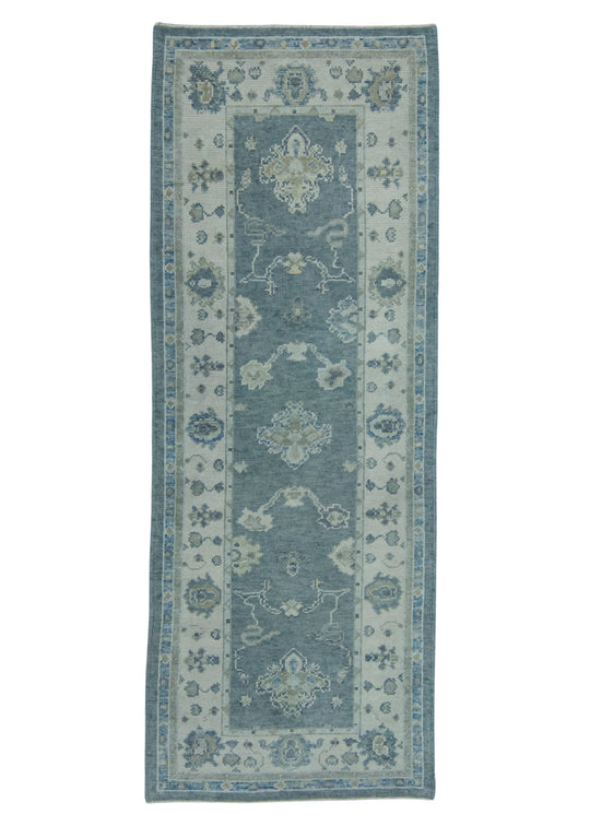 Turkish Oushak Rug 2'11" x 7'10" #19083