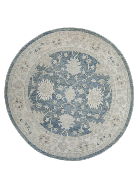 Oushak Round Rug 9'11" x 10'1" #23547