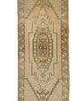 Turkish Mini Rug Oriental Hand Knotted Vintage Rug  1'9" x  3'9" #22073
