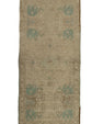Turkish Mini Rug Oriental Hand Knotted Vintage Rug 1'7" x 3'5" #21279