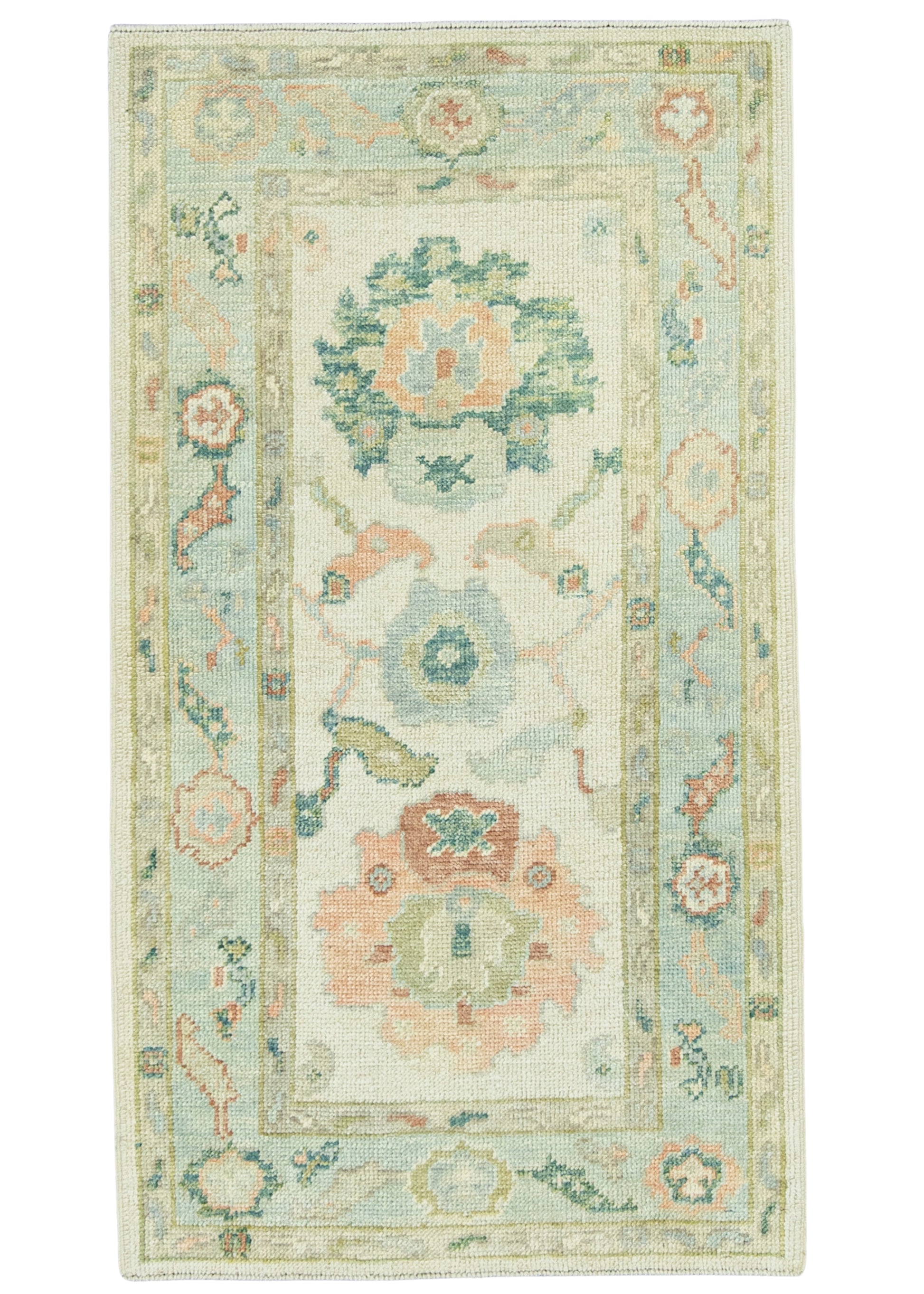 Turkish Oushak Rug 2'9" x 5' #22149