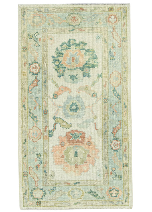 Turkish Oushak Rug 2'9" x 5' #22149