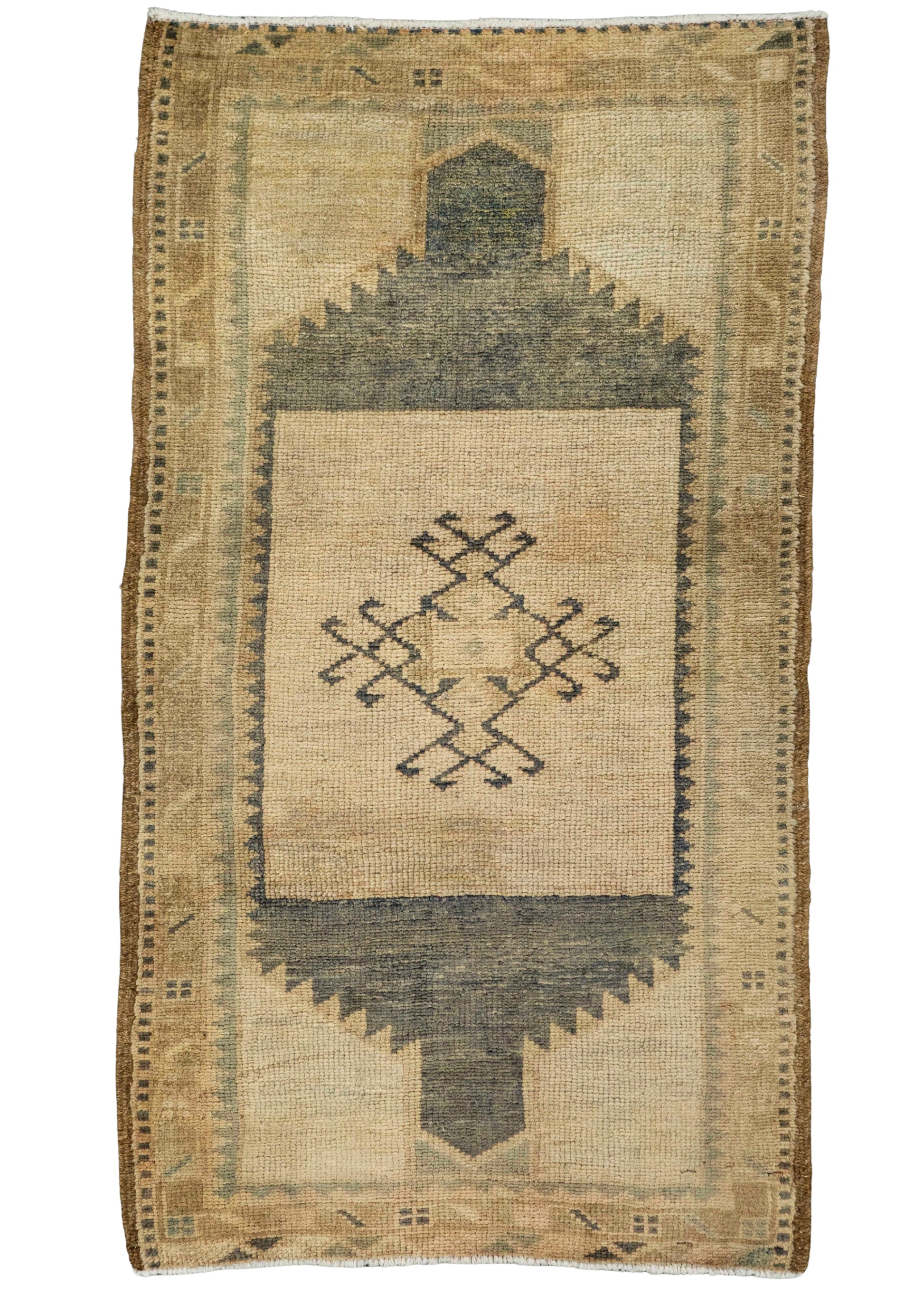 Turkish Yastik Rug  1'9" x  3'2" #22112