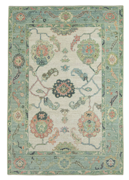Turkish Oushak Rug 5' x 7'4" #20313