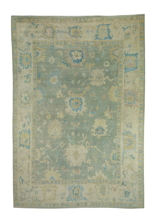 Turkish Oushak Rug 11'3" x 16'4" #18506