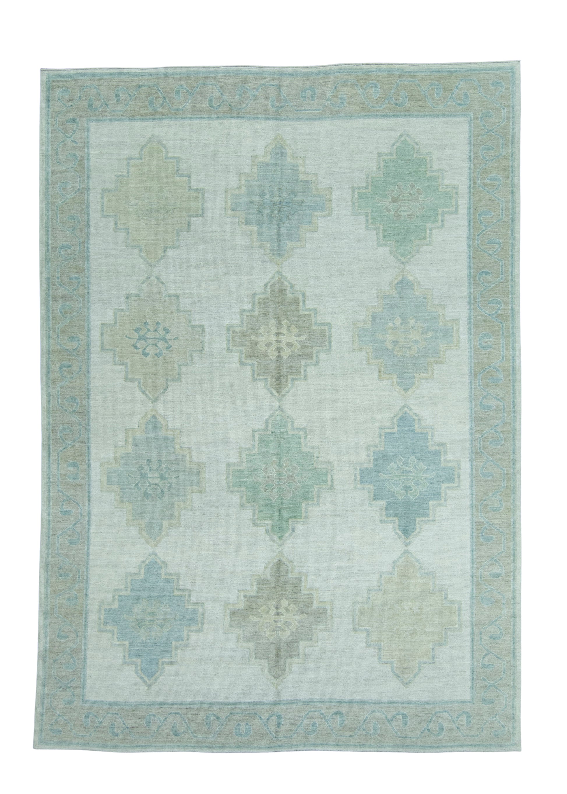 Turkish Oushak Rug 8'9" x 12'5" #19296