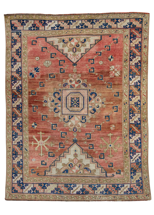 Turkish Vintage Rug 5'8" x 7'5" #17959