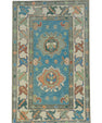 Turkish Oushak Rug 3'8" x 5'10" #17445