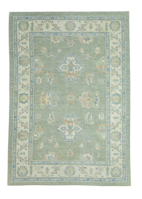 Turkish Oushak Rug 10'2" x 14'4" #17762