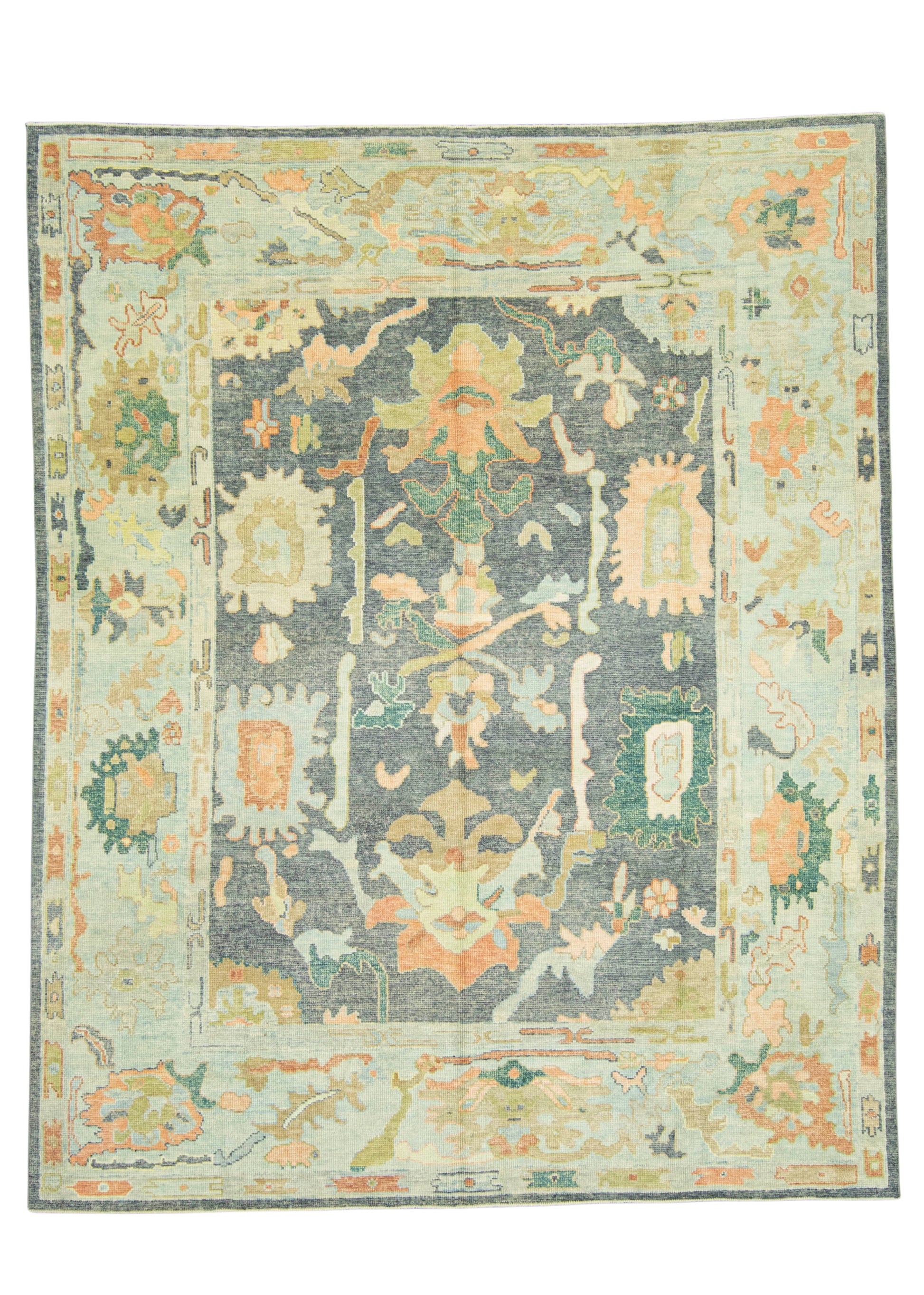 Turkish Oushak Rug 8' x 9'11" #22178