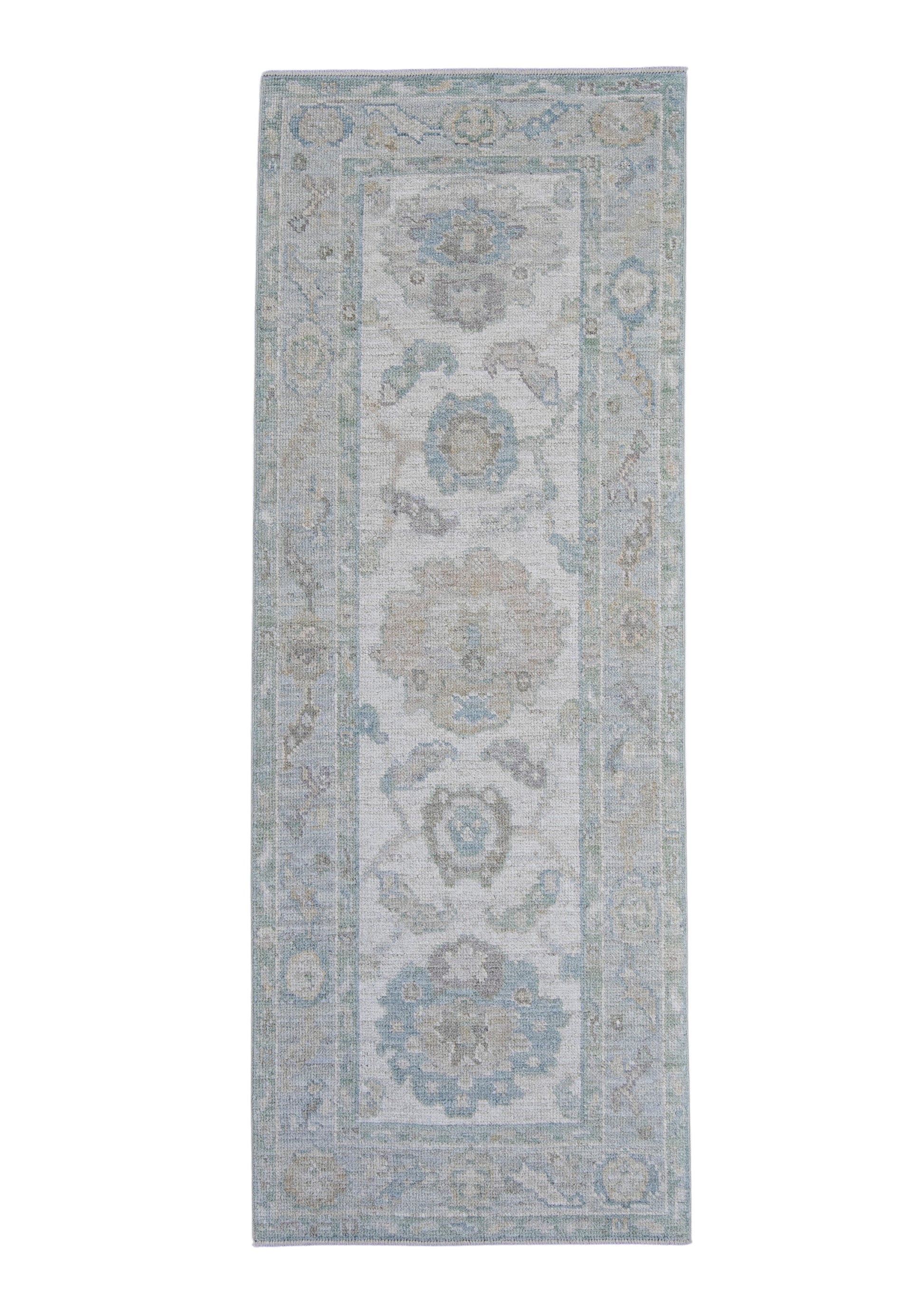 Turkish Oushak Rug 2'5" x 6'7" #16337