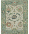 Turkish Oushak Rug  5'2" x 6'7" #20352