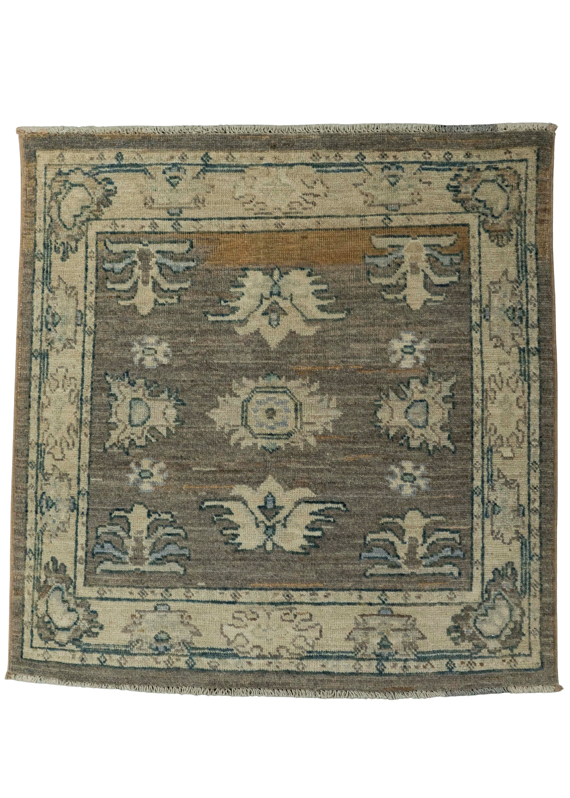Oushak Square Rug 3' x 3' #21352