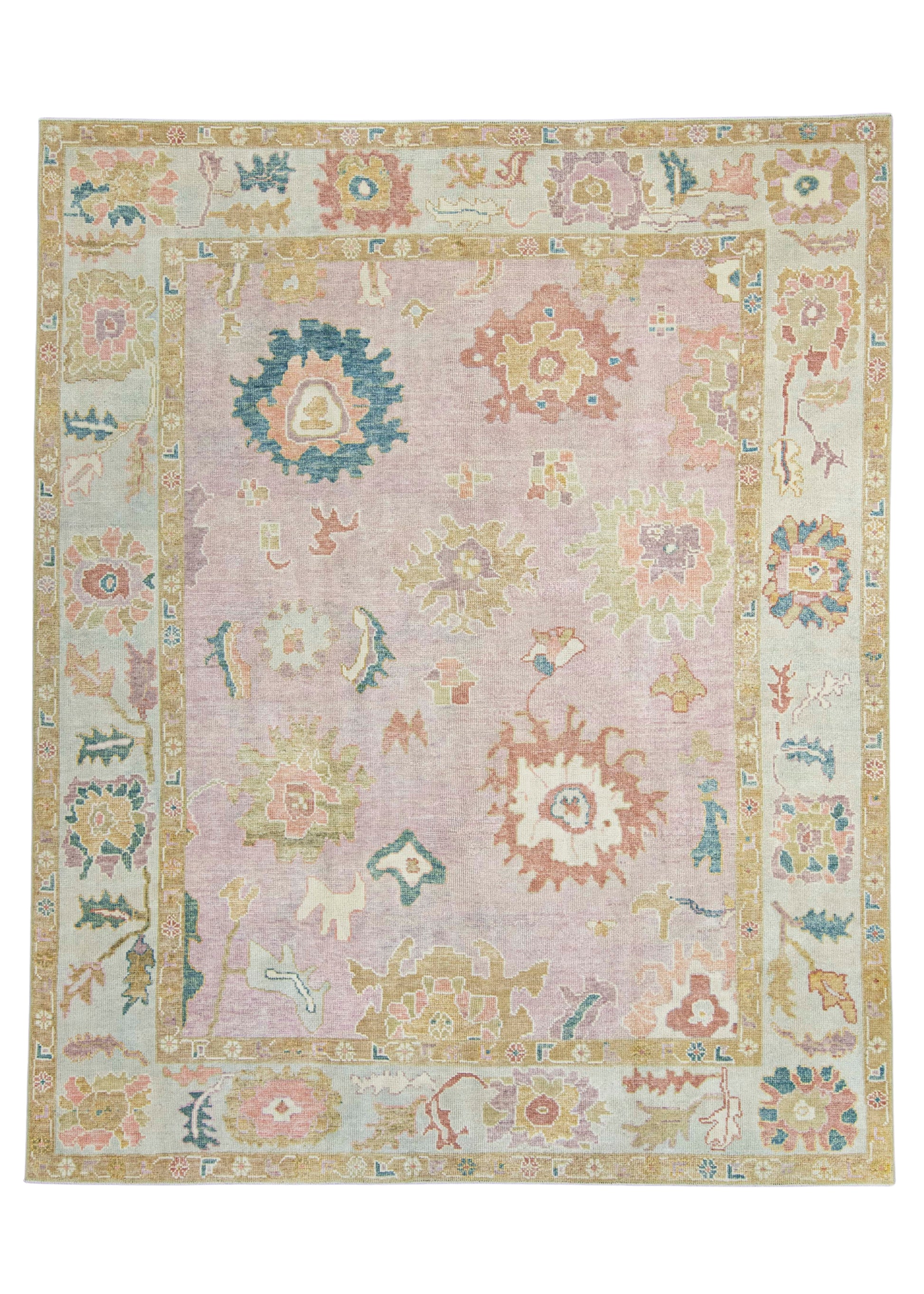 Turkish Oushak Rug 8'6" x 10'6" #20405