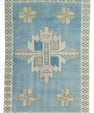 Turkish Vintage Rug  3'4" x 4'8" #20693