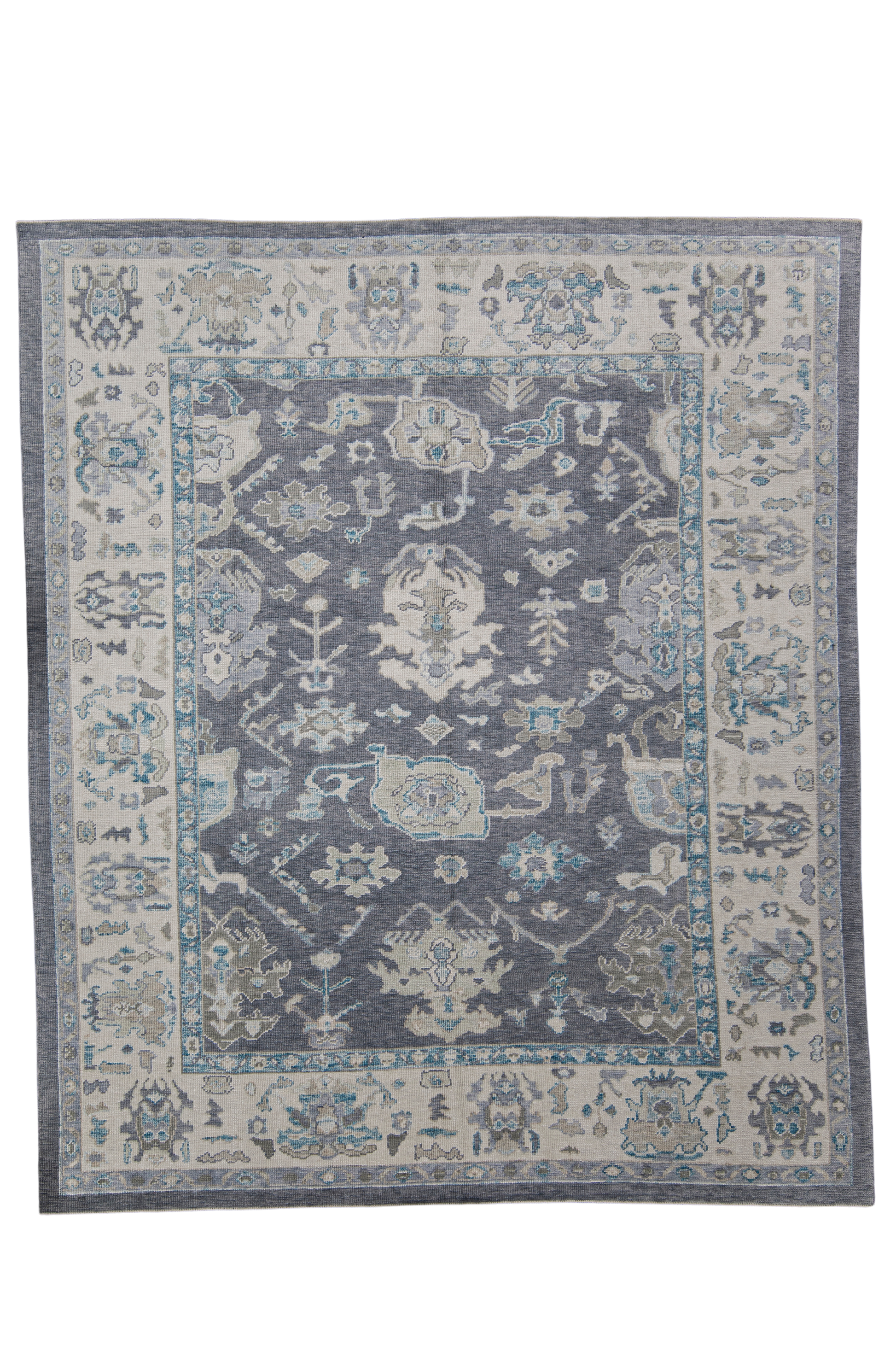 Turkish Oushak Rug 8'3" x 9'8" #11050