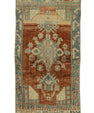 Turkish Mini Rug Oriental Hand Knotted Vintage Rug 1'6" x 2'10" #21143