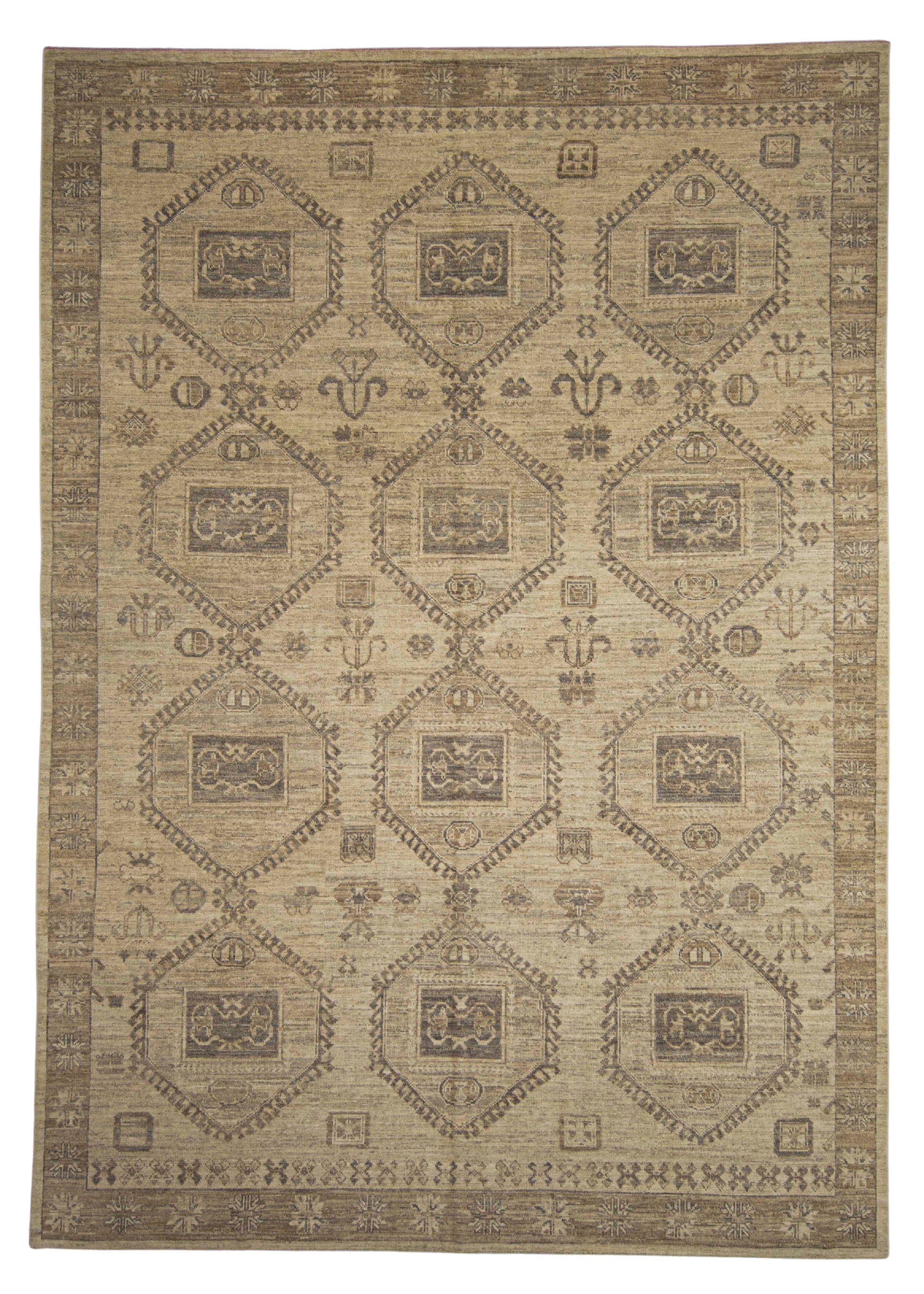 Turkish Oushak Rug 10'1" x 14'3" #23016