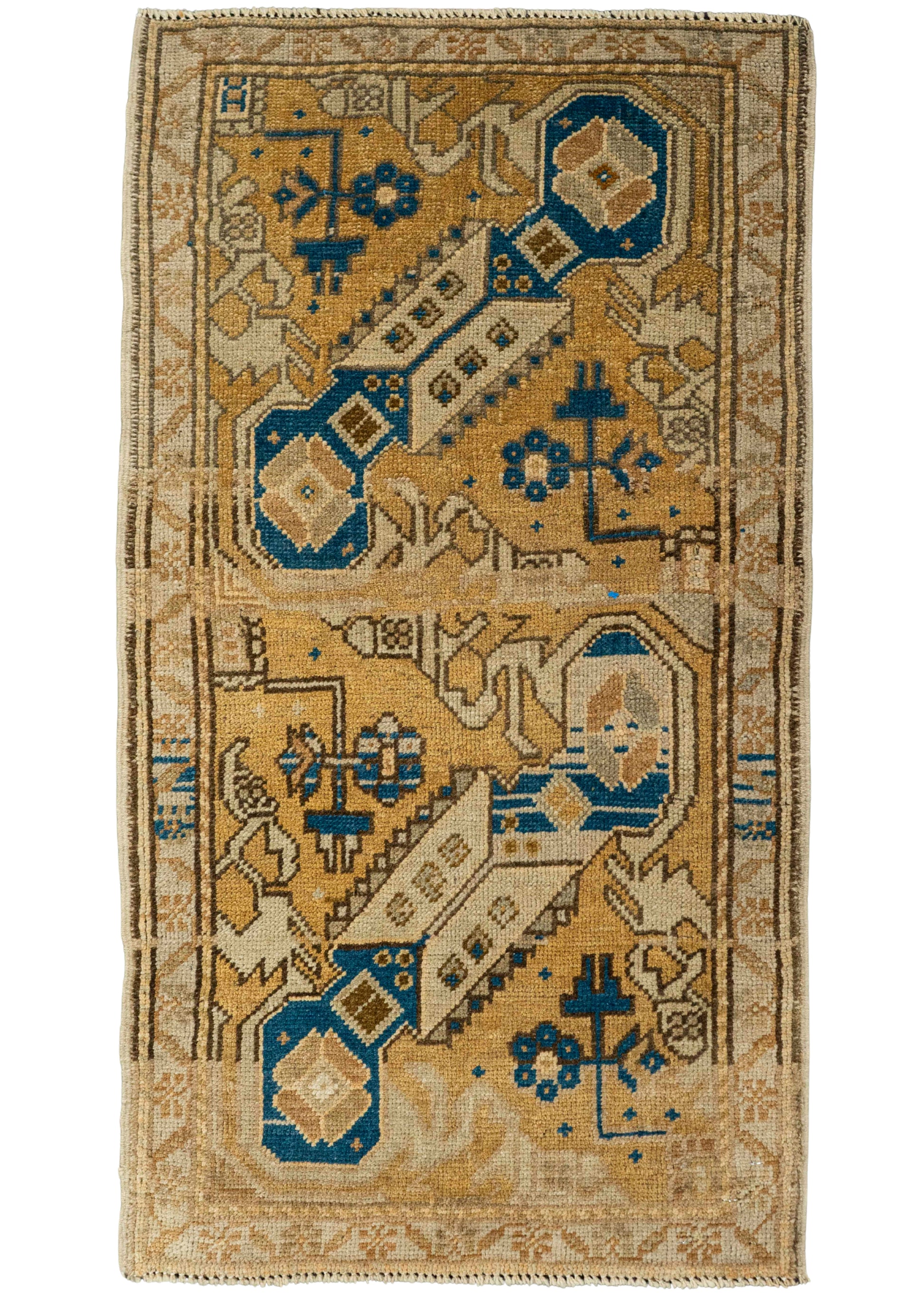 Turkish Yastik Rug  1'9" x  3'3" #23636