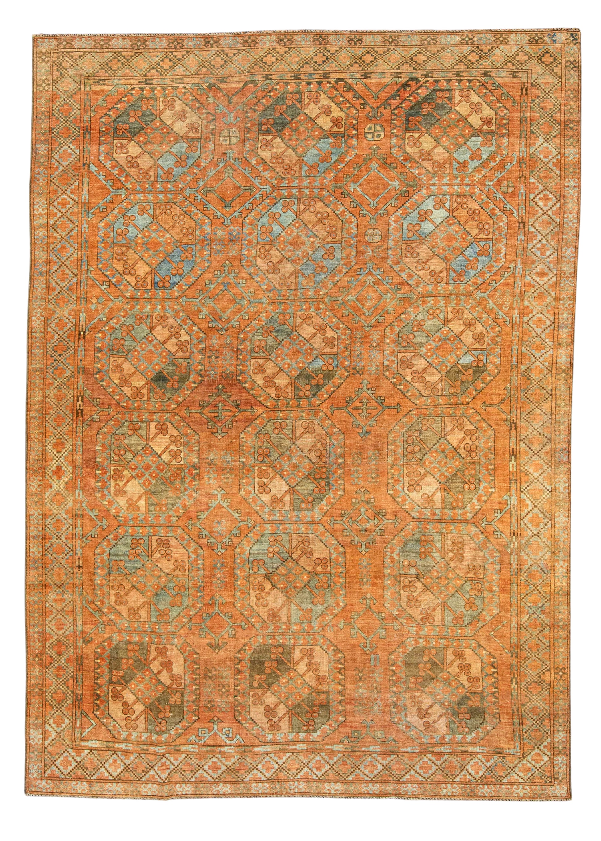 Turkish Vintage Rug 6'6" x 9'0" #22601