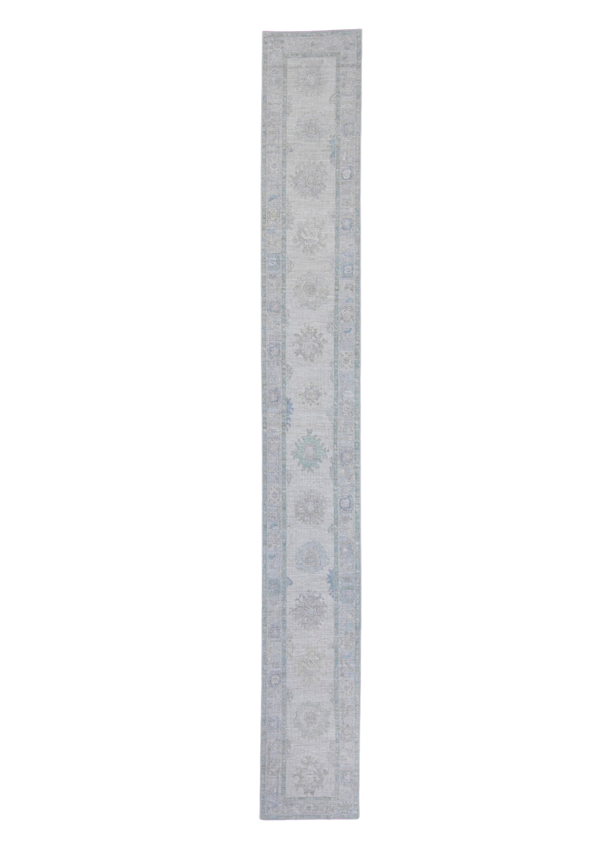 Turkish Oushak Runner Rug 2'10" x 22'6" #16419