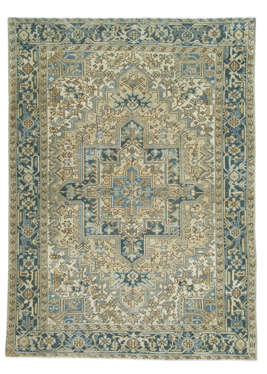 Turkish Vintage Rug  7'9" x 10'7" #23602