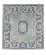 Turkish Antique Look Square Oushak Rug 9' x 9'11" #16519