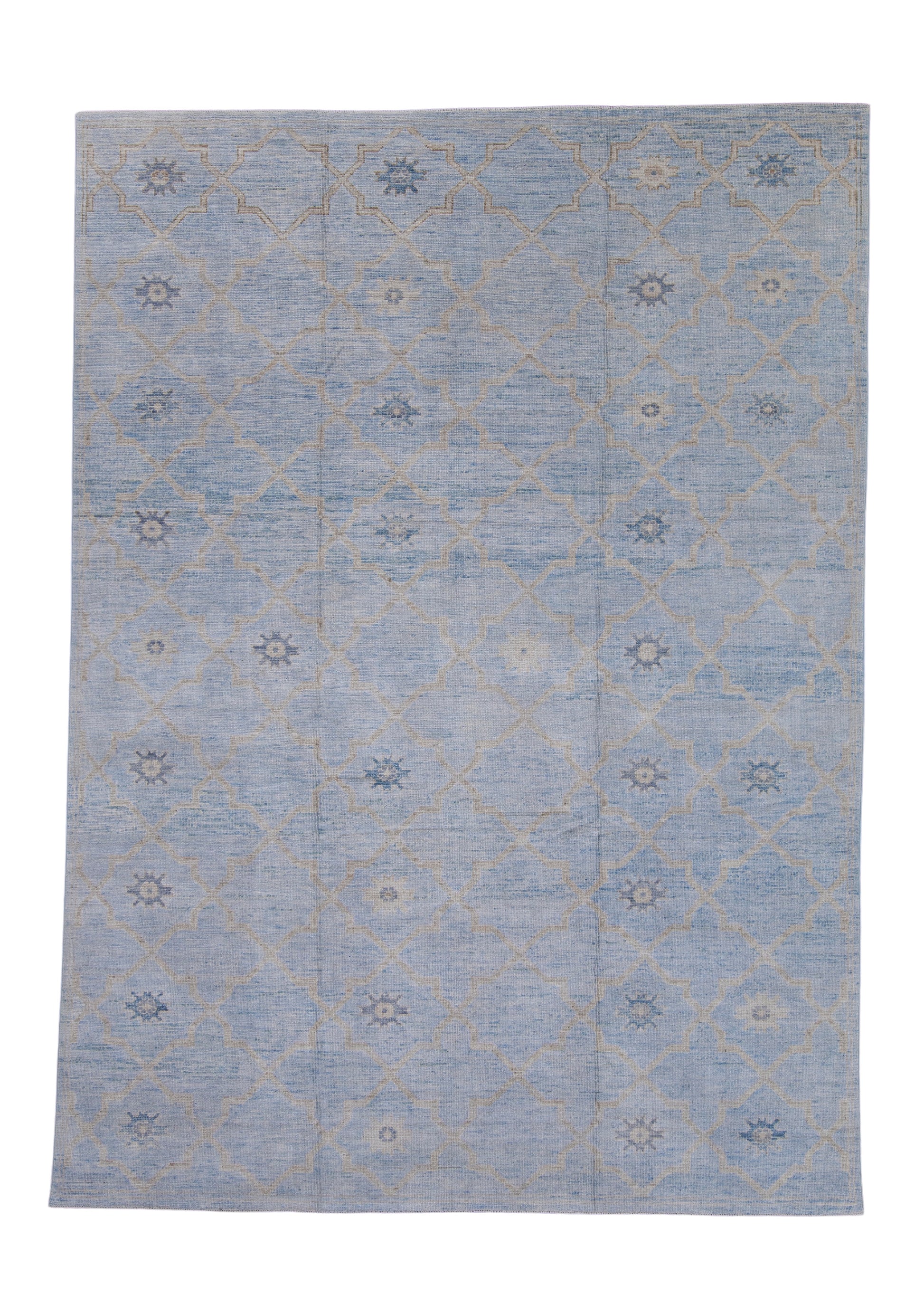 Turkish Oushak Rug 9'1" x 12'7" #16954