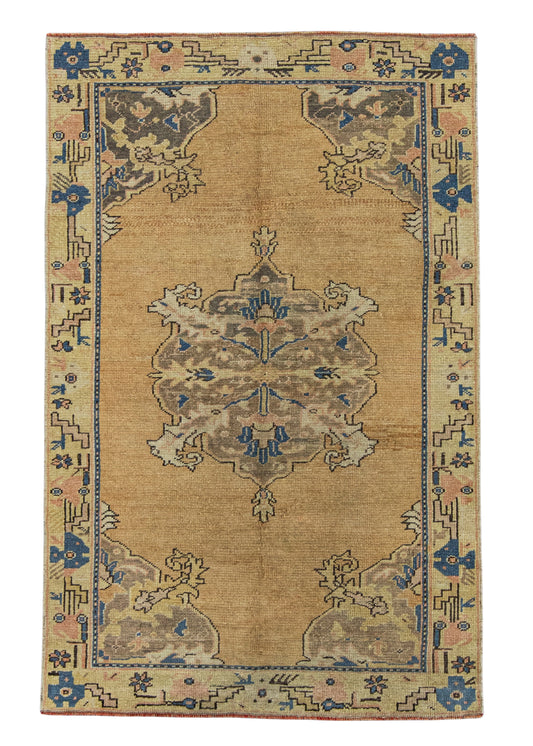 Turkish Anatolian Rug 3'7" x 5'7" #22259