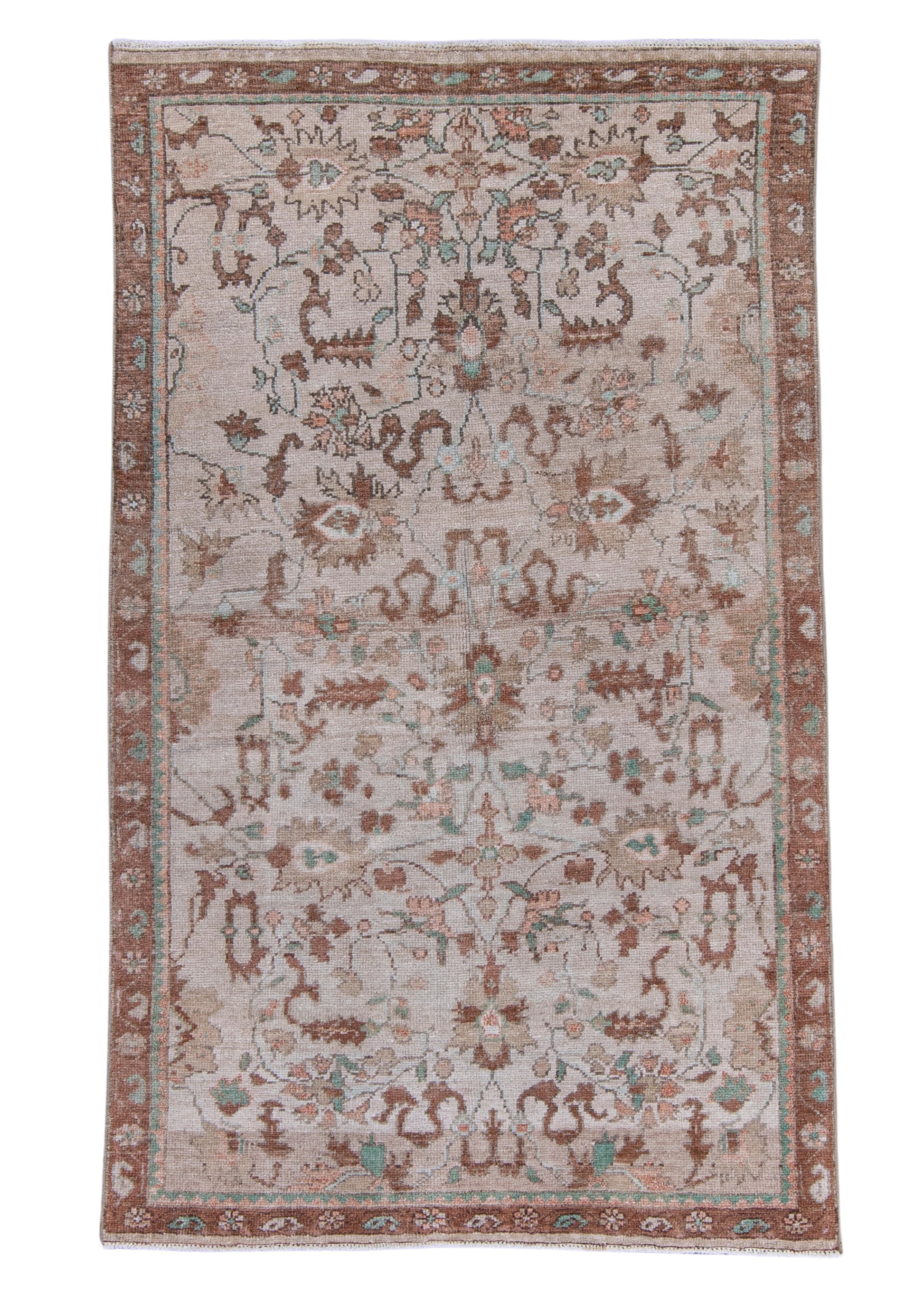 Turkish Vintage Anatolian Rug 3'6" x 5'11" #16809