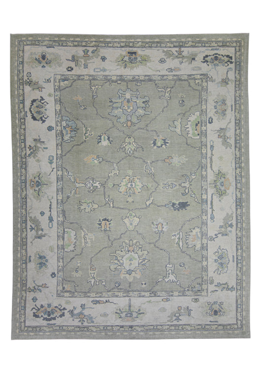 Turkish Oushak Rug 11'11" x 15'3" #17000