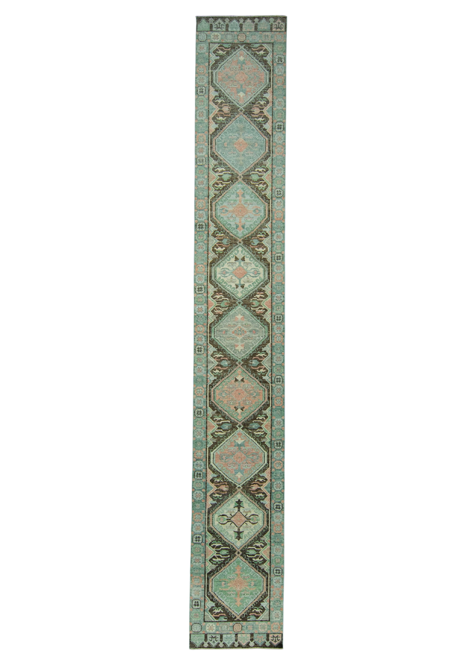 Turkish Oushak Rug 2'11" x 20'1" #20093