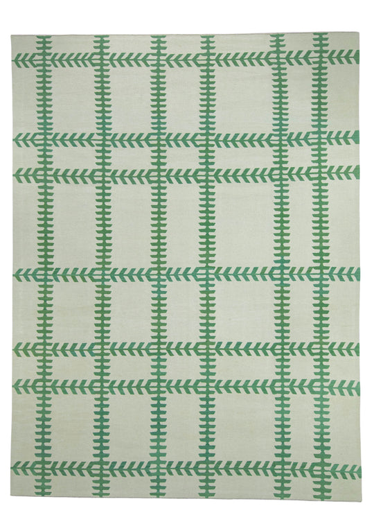 Turkish Kilim Oriental Handmade Flatweave 9'3" x 12'3" #18161