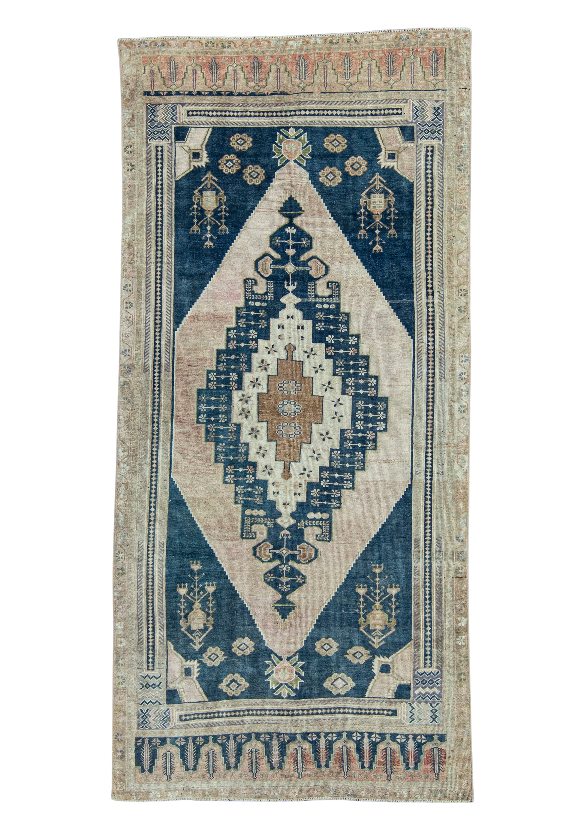 Turkish Vintage Rug 4'3" x 9'3" #20680