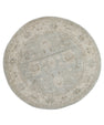 Oushak Round Rug 7'0" x 6'8" #23549