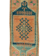 Turkish Mini Rug Oriental Hand Knotted Vintage Rug 1'5" x 2'11" #21245