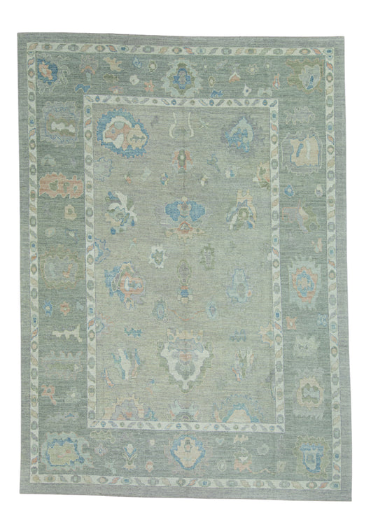 Turkish Oushak Rug 10'3" x 14'5" #17832