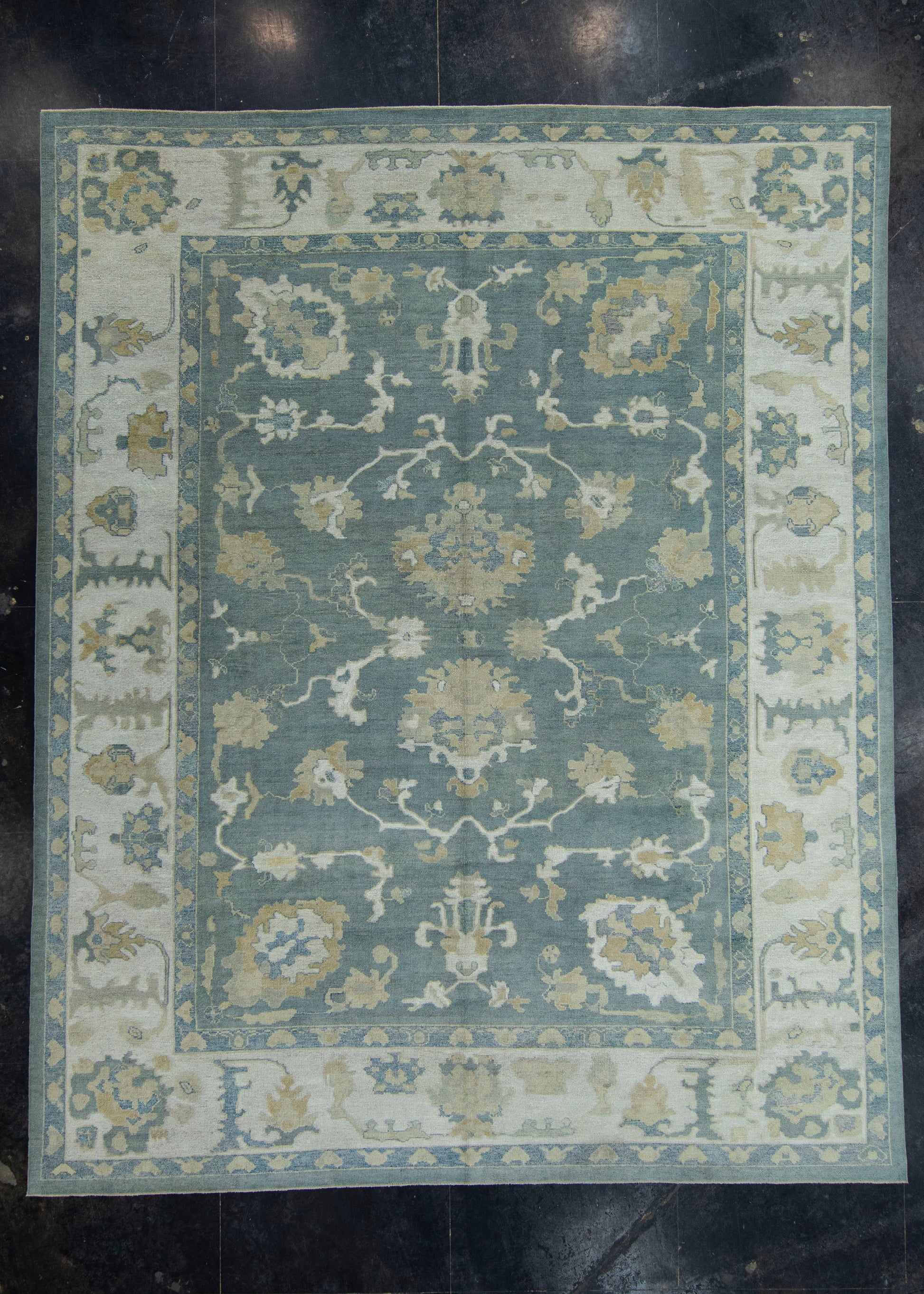 Turkish Oushak Rug 11'5" x 14'4" #18515