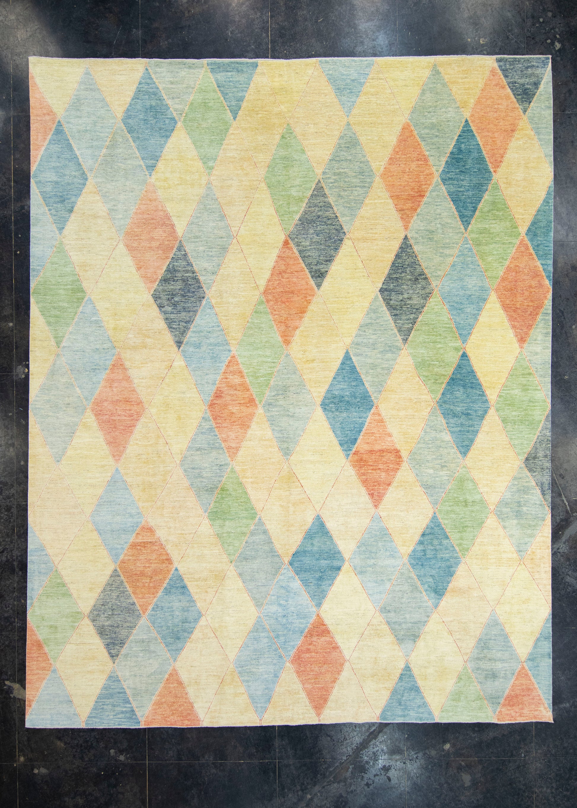 Turkish Oushak Rug 12'2" x 15'4" #18579