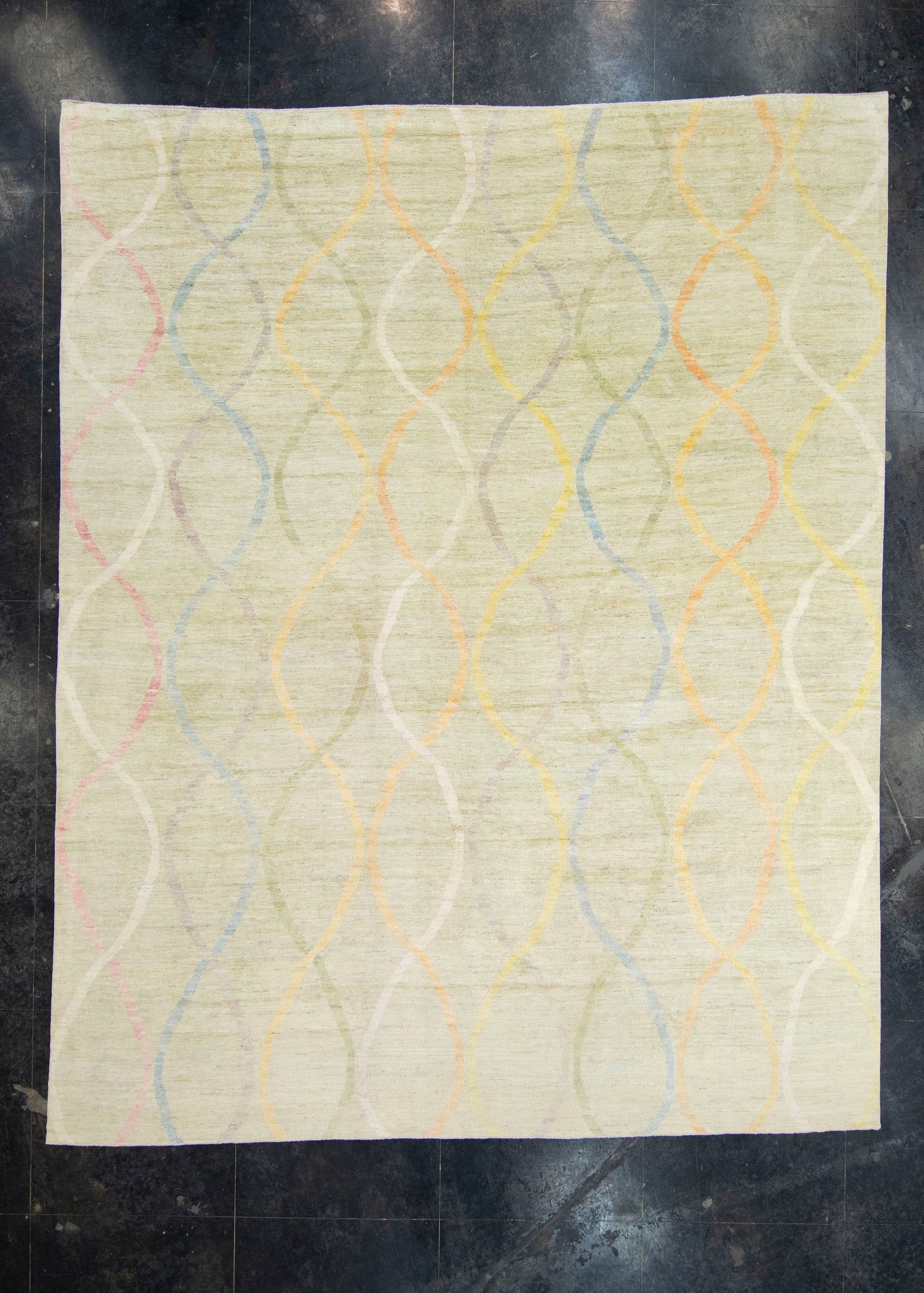 Turkish Oushak Rug 12'2" x 15'2" #18560