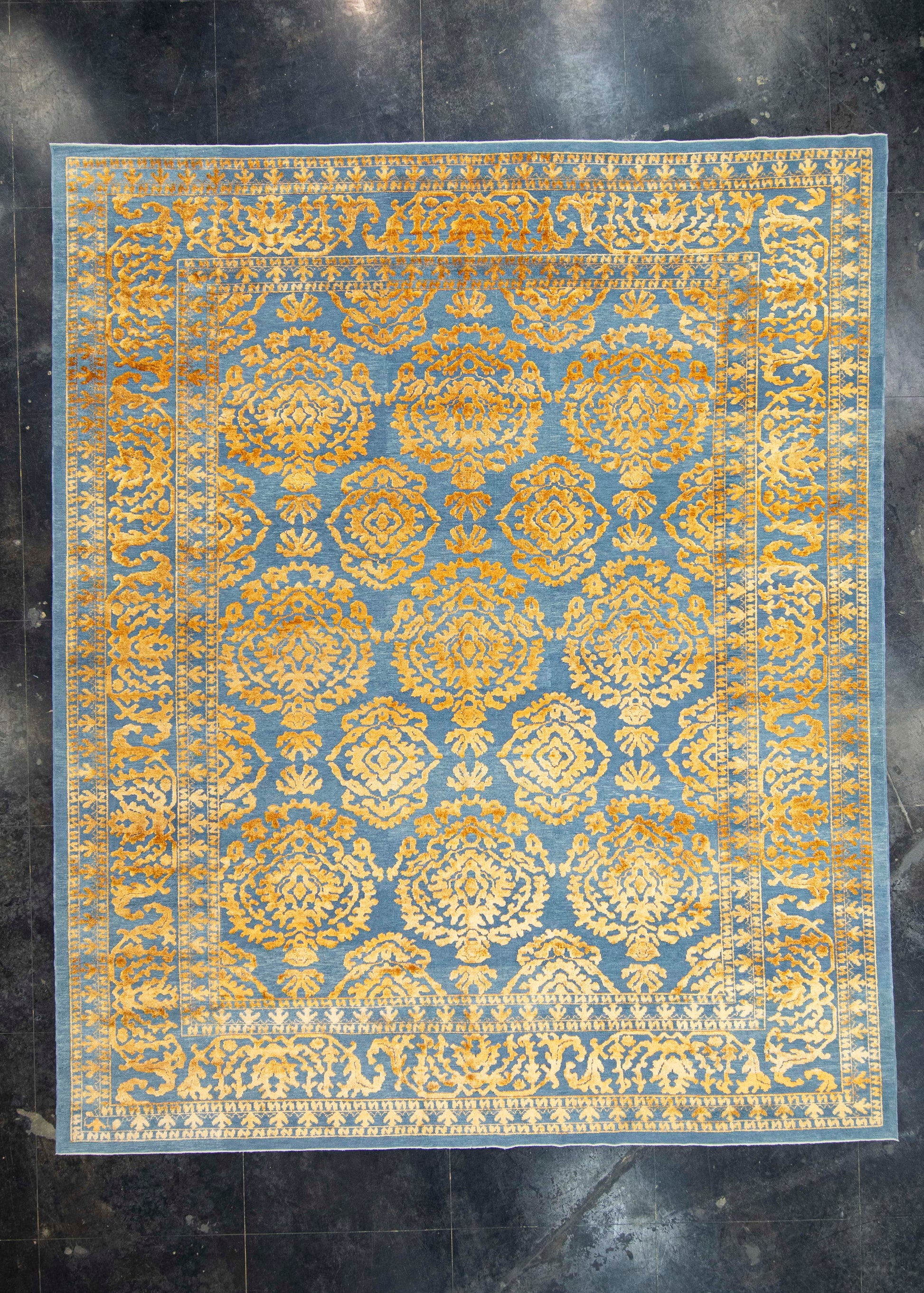 Turkish Oushak Rug 12'2" x 14'8" #18585