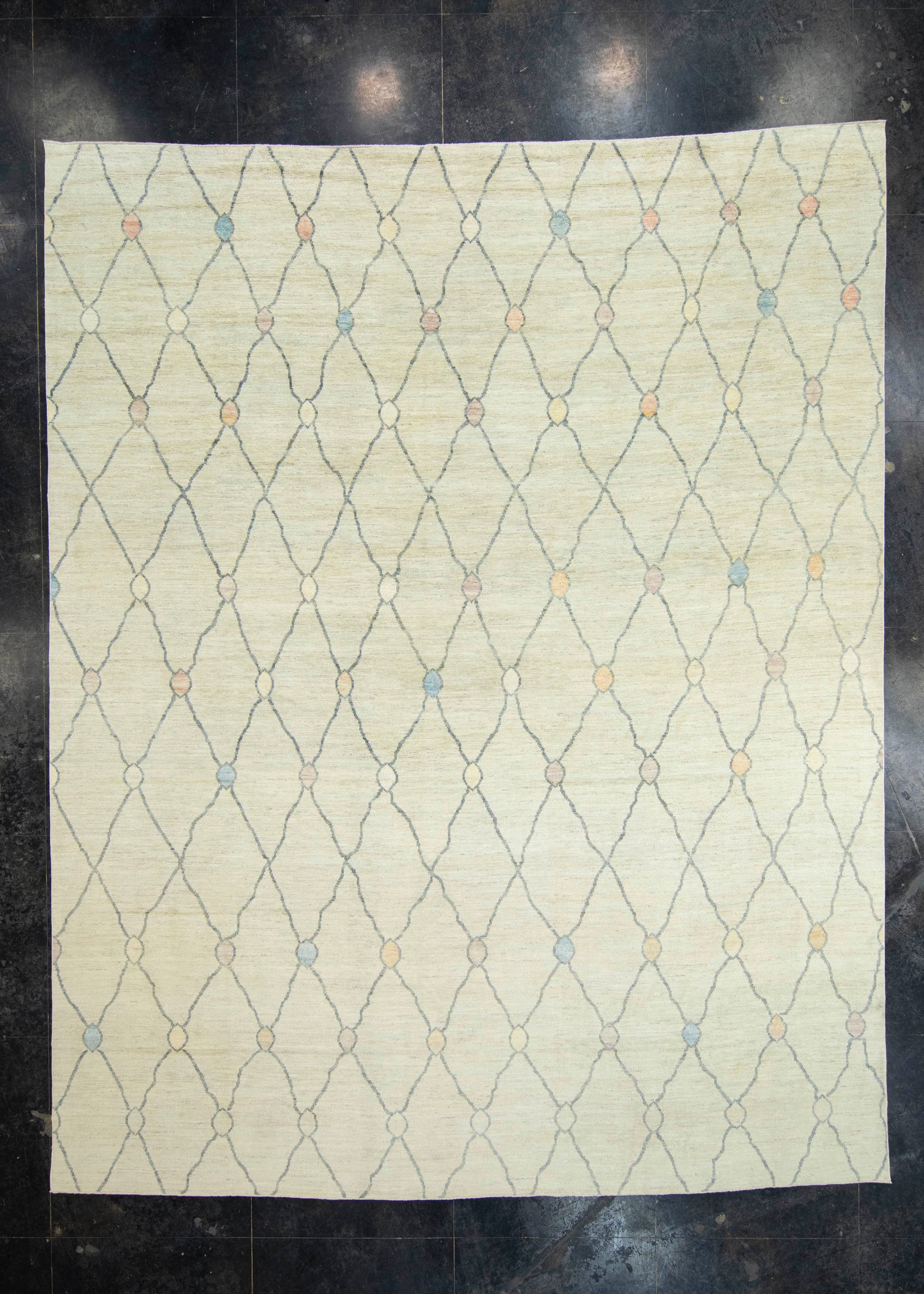 Turkish Oushak Rug 12'5" x 15'6" #18674