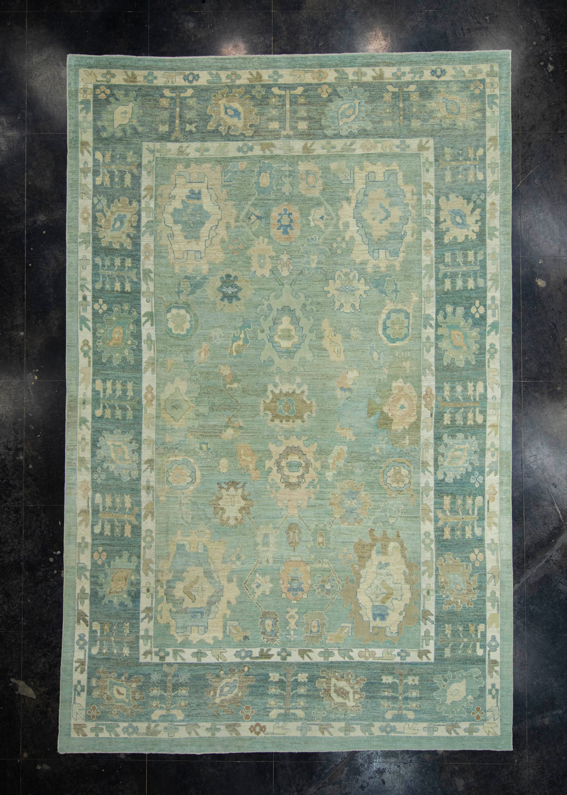 Turkish Oushak Rug 10'8" x 16'8" #18113