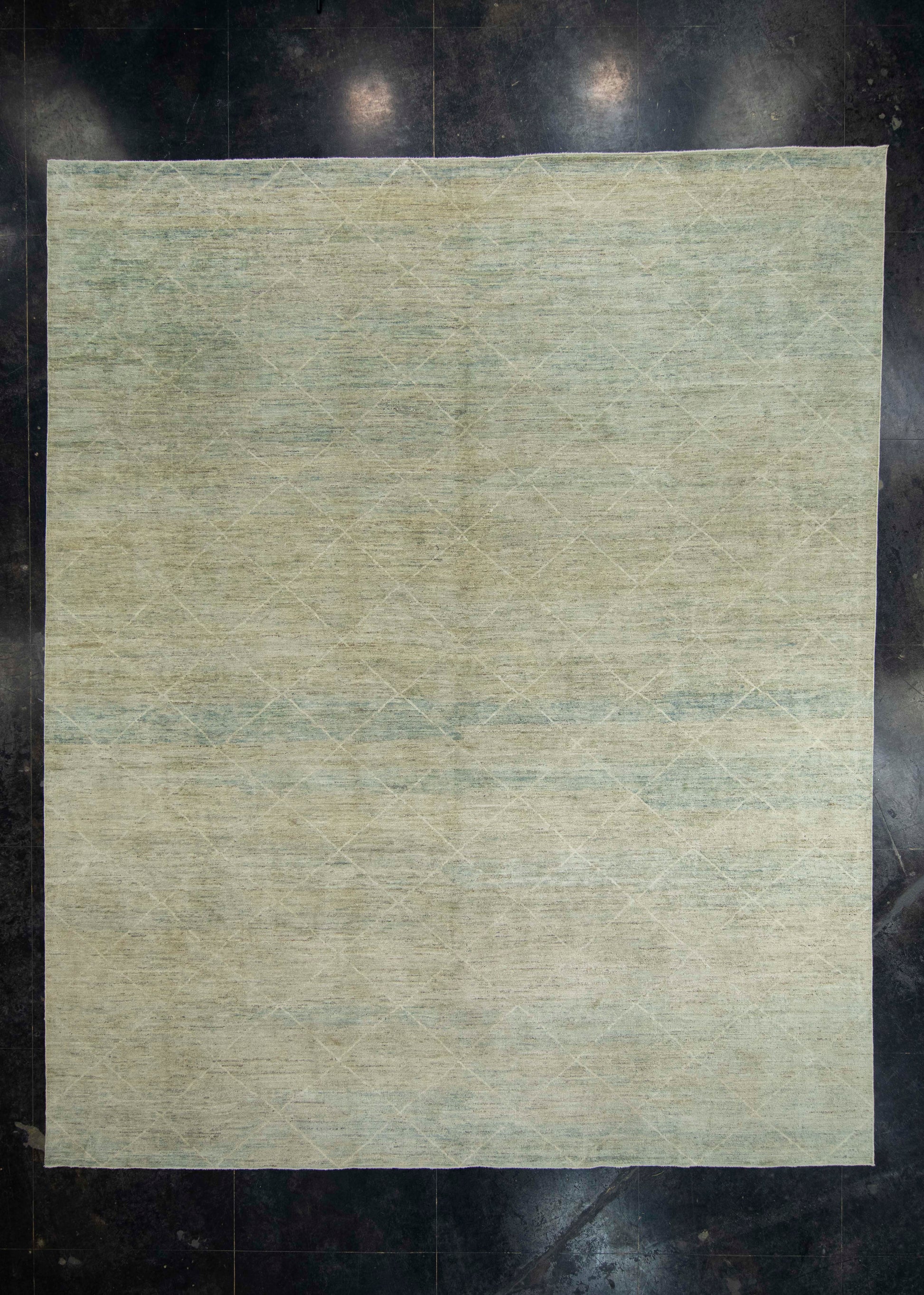 Turkish Oushak Rug 12'3" x 14'10" #18578