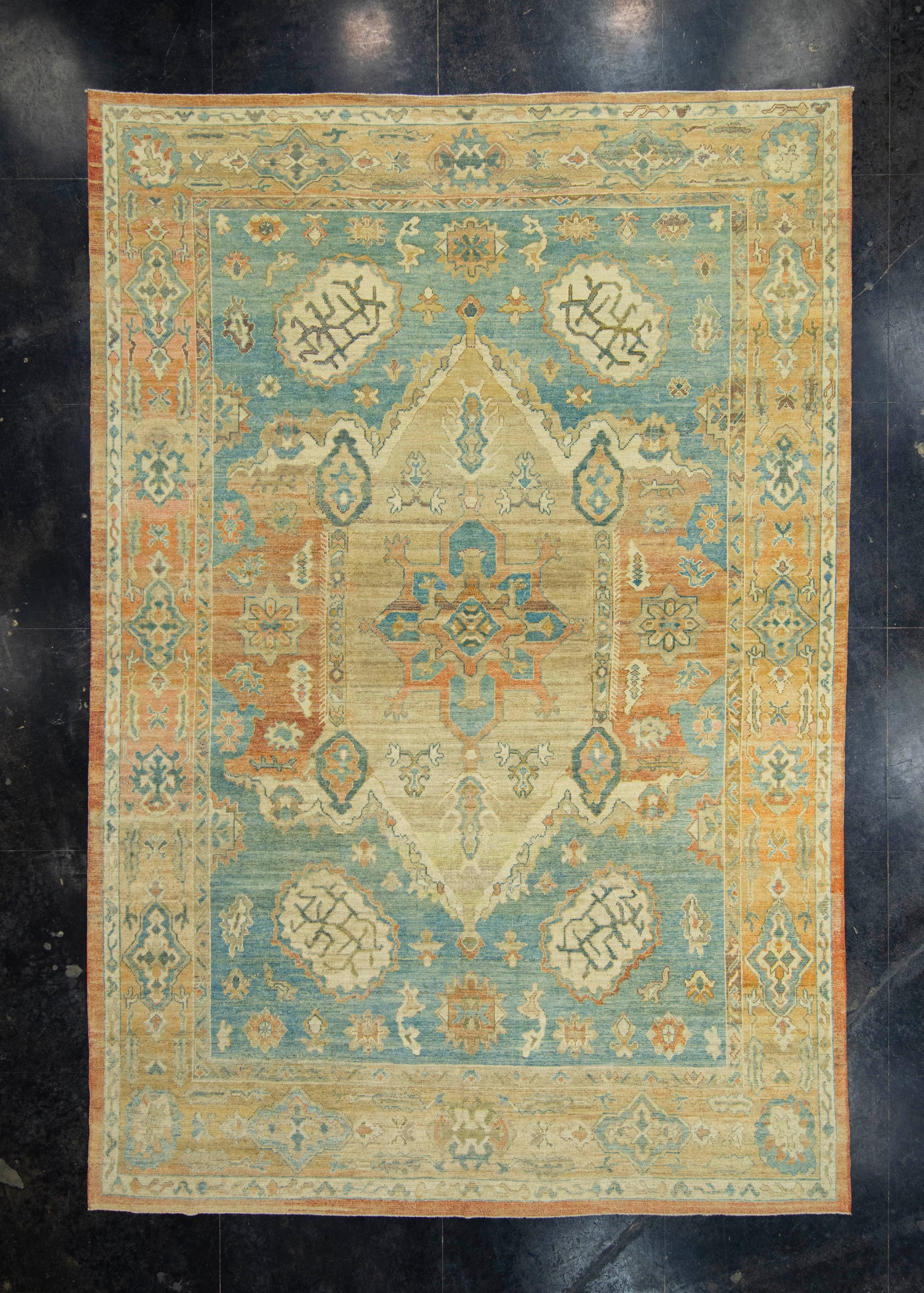 Turkish Oushak Rug 10'2" x 15' #18591