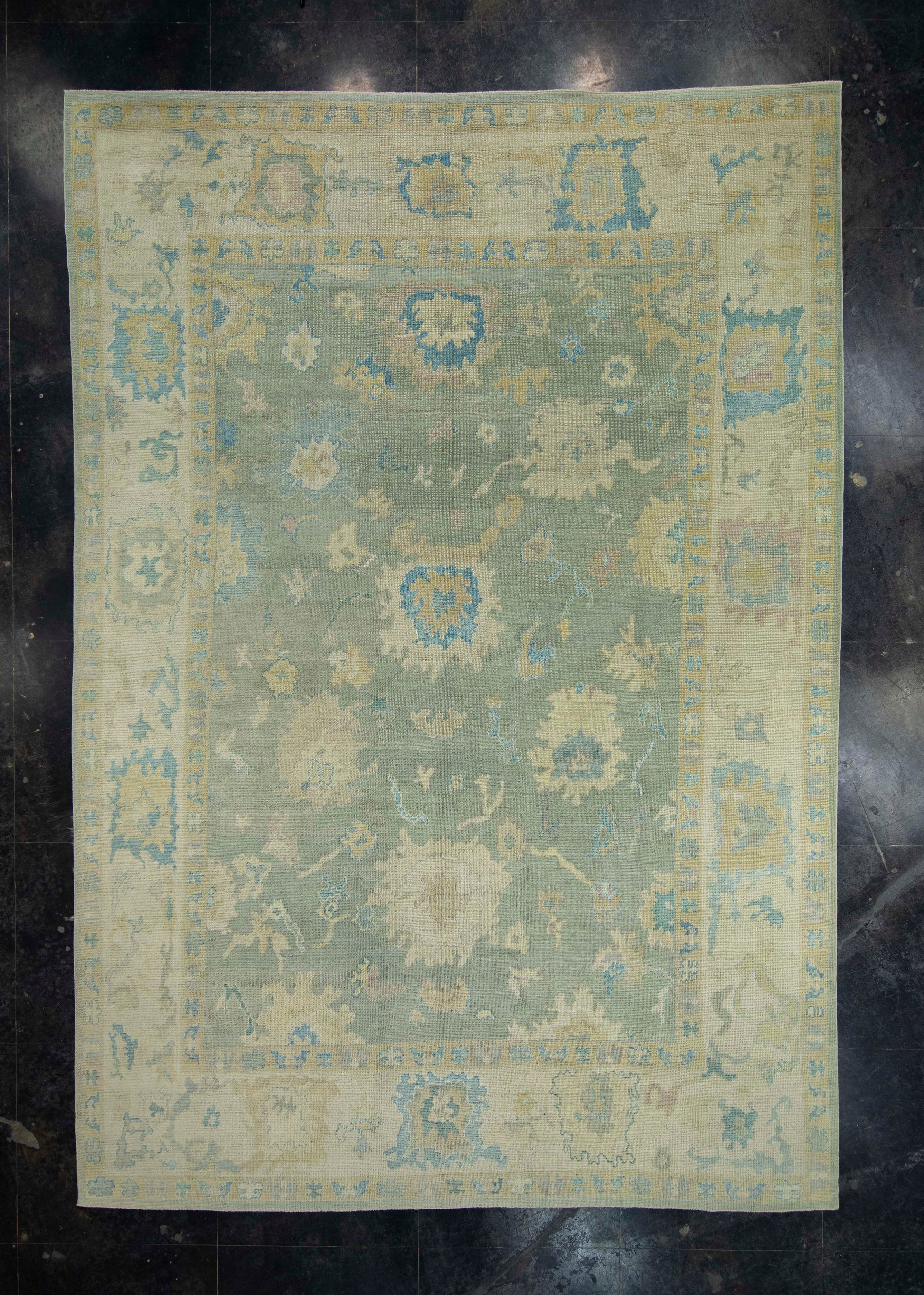 Turkish Oushak Rug 11'3" x 16'4" #18506