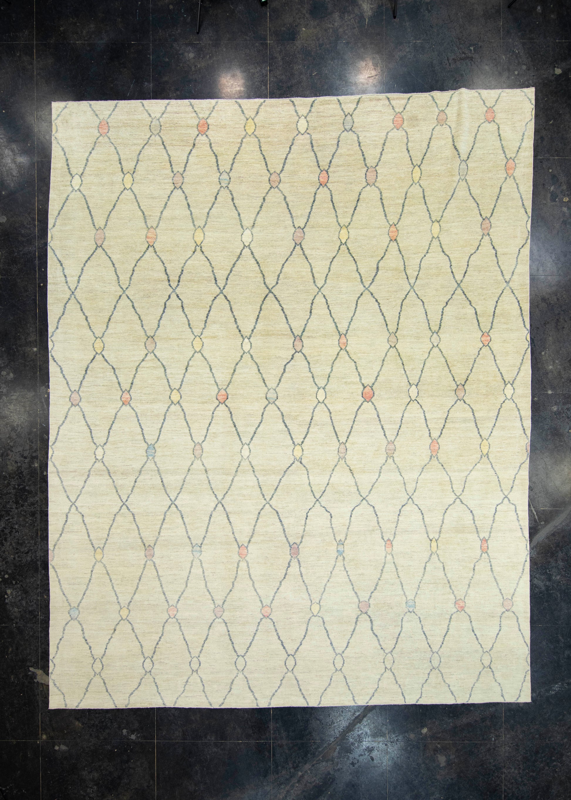 Turkish Oushak Rug 12'5" x 15'7" #18503