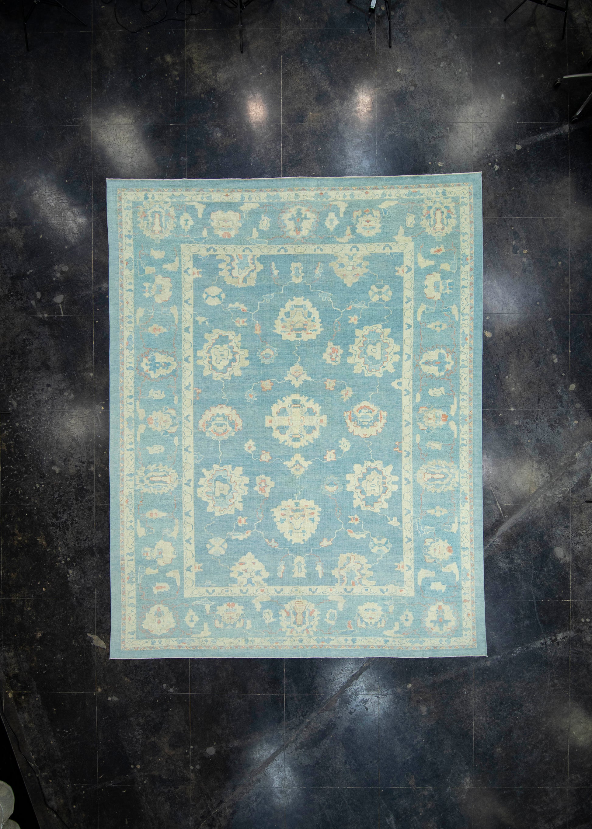 Turkish Oushak Rug 11'9" x 15'1" #18511